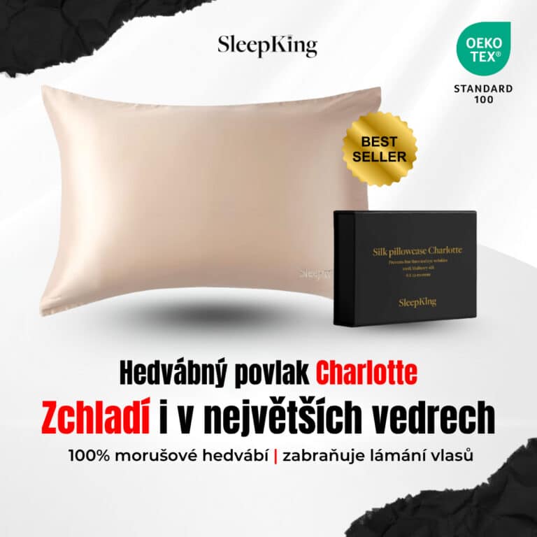 SleepKing 100% hedvábný povlak na polštář, 22-momme, Charlotte  - Image 3
